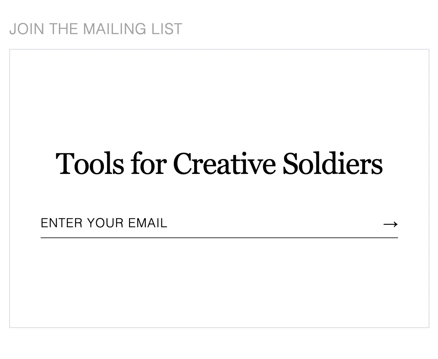 Mailchimp email integration